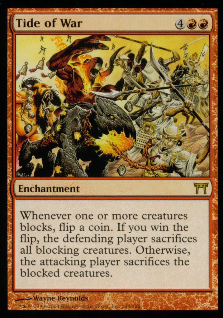 Tide of War (Champions of Kamigawa) Near Mint Foil