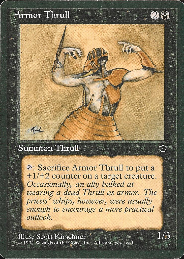 Armor Thrull (1) (Fallen Empires) Near Mint