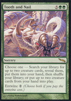Tooth and Nail (Mirrodin) Near Mint Foil