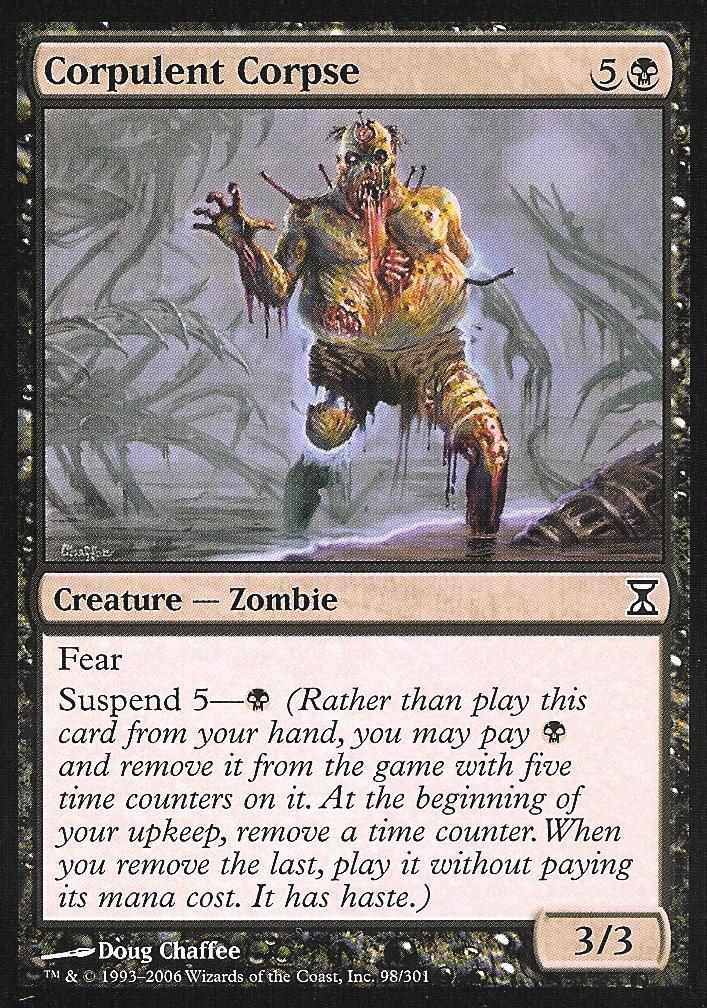 Corpulent Corpse (Time Spiral) Near Mint Russian