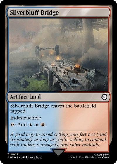 Silverbluff Bridge (Surge Foil) (Universes Beyond: Fallout) Near Mint
