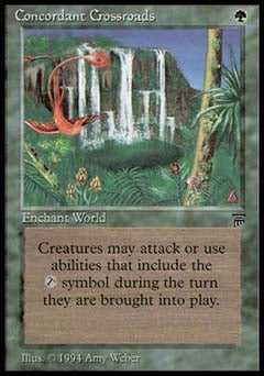 Concordant Crossroads (Legends) Near Mint