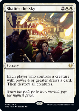Shatter the Sky (Theros Beyond Death) Near Mint Foil