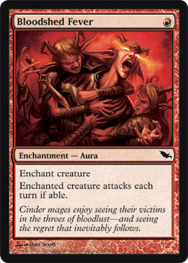 Bloodshed Fever (Shadowmoor) Near Mint