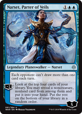 Narset, Parter of Veils (War of the Spark) Near Mint Foil