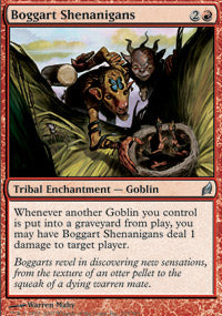 Boggart Shenanigans (Lorwyn) Near Mint Italian
