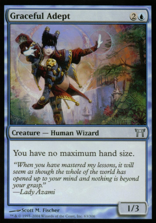 Graceful Adept (Champions of Kamigawa) Near Mint Foil