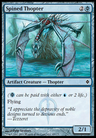 Spined Thopter (New Phyrexia) Near Mint Foil