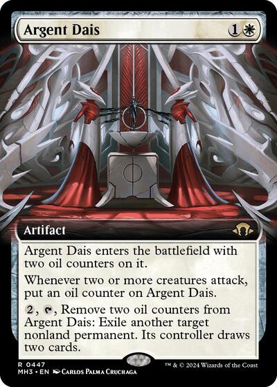 Argent Dais (Extended Art) (Modern Horizons 3) Near Mint