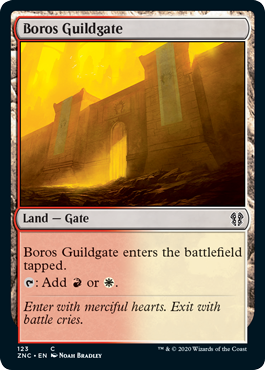 Boros Guildgate (Commander 2020 Zendikar Rising) Near Mint