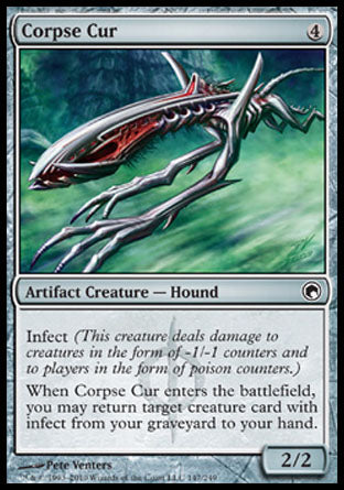 Corpse Cur (Scars of Mirrodin) Light Play