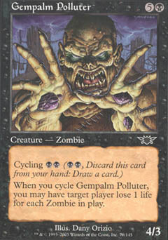Gempalm Polluter (Legions) Near Mint Foil