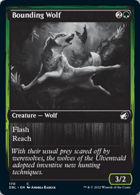 Bounding Wolf (Innistrad: Double Feature) Near Mint