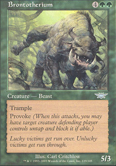 Brontotherium (Legions) Near Mint Foil