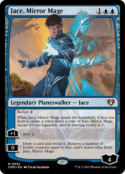 Jace, Mirror Mage (Commander Masters) Near Mint