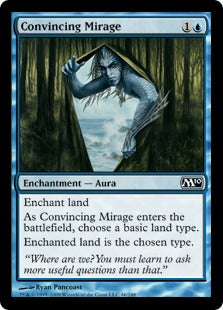 Convincing Mirage (Magic 2010 Core Set) Near Mint Foil
