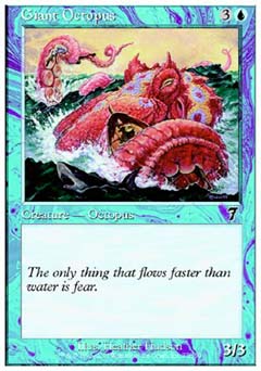 Giant Octopus (7th Edition) Good