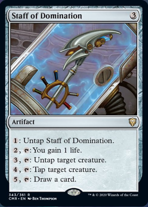 Staff of Domination (Commander Legends) Near Mint