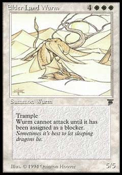 Elder Land Wurm (Legends) Near Mint