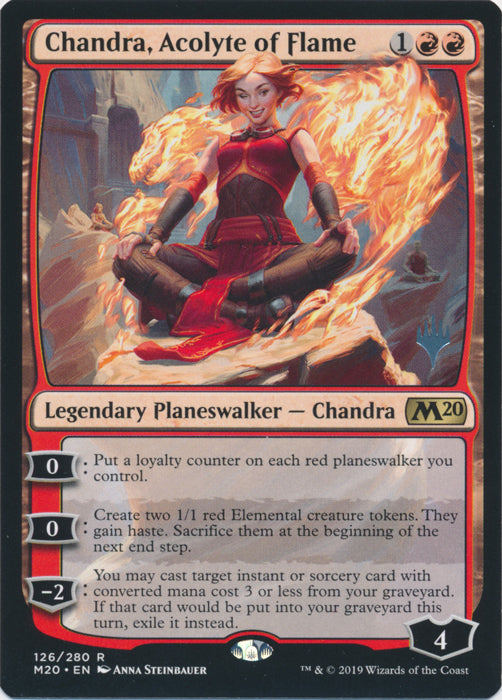Chandra, Acolyte of Flame (Promo Pack) Near Mint