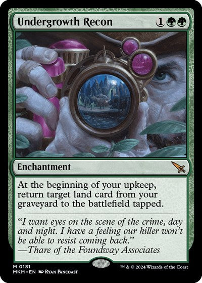 Undergrowth Recon (Murders at Karlov Manor) Near Mint