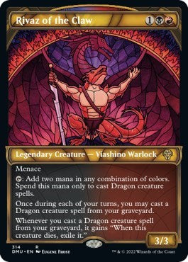 Rivaz of the Claw (Showcase) (Dominaria United) Near Mint Foil