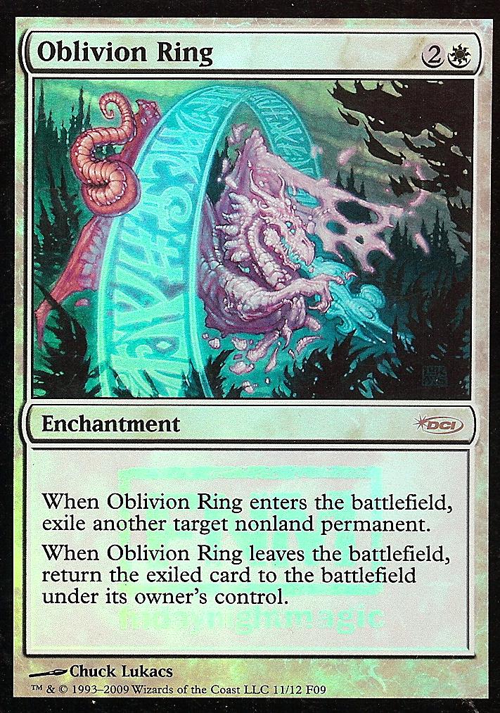 Oblivion Ring (FNM Promo) (Promotional Cards) Near Mint
