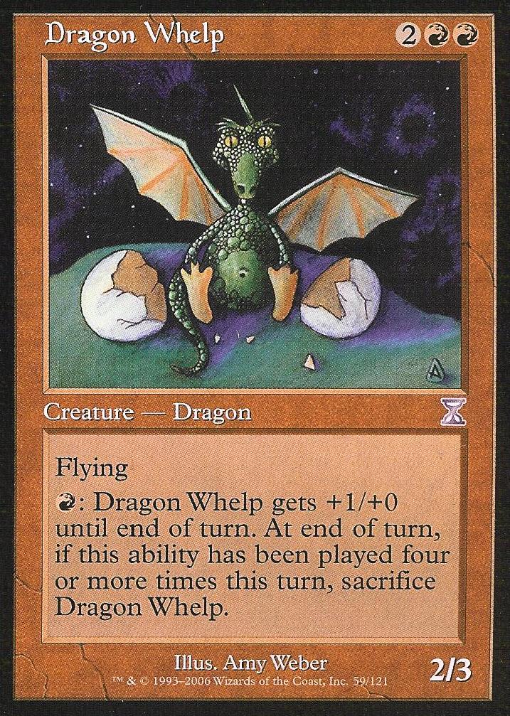 Dragon Whelp (Time Spiral Time Shifted) Near Mint Foil
