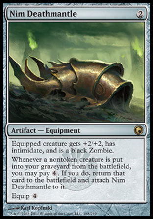 Nim Deathmantle (Scars of Mirrodin) Near Mint Foil