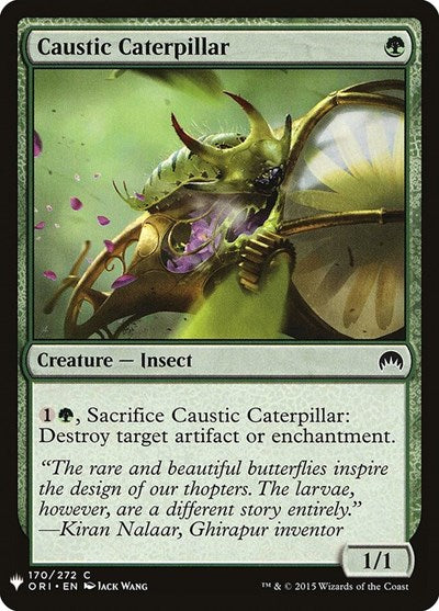 Caustic Caterpillar (Mystery Booster) Near Mint