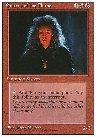 Sisters of the Flame (4th Edition) Near Mint