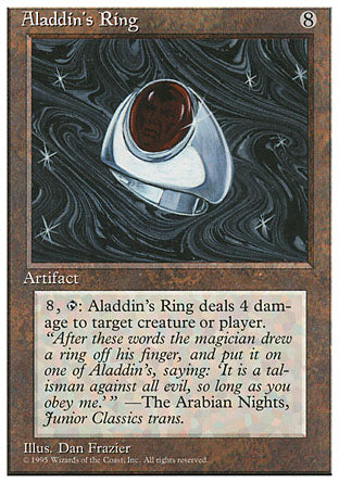 Aladdin's Ring (4th Edition) Light Play