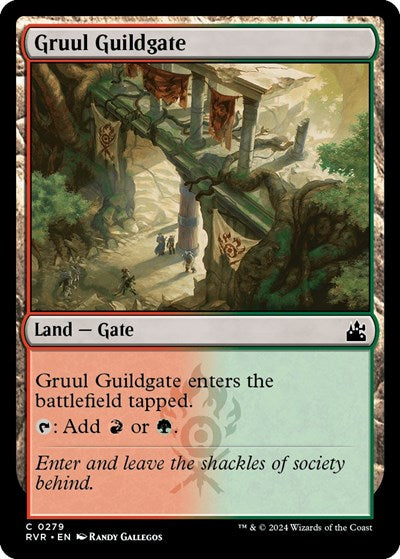 Gruul Guildgate (Ravnica Remastered) Near Mint