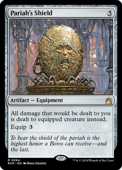 Pariah's Shield (Ravnica Remastered) Near Mint