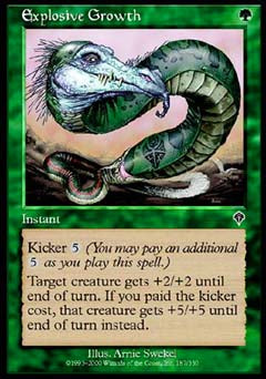 Explosive Growth (Invasion) Near Mint