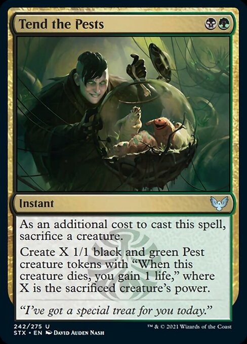 Tend the Pests (Strixhaven) Near Mint