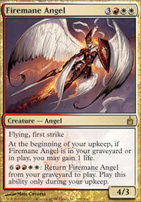 Firemane Angel (Ravnica) Near Mint Foil