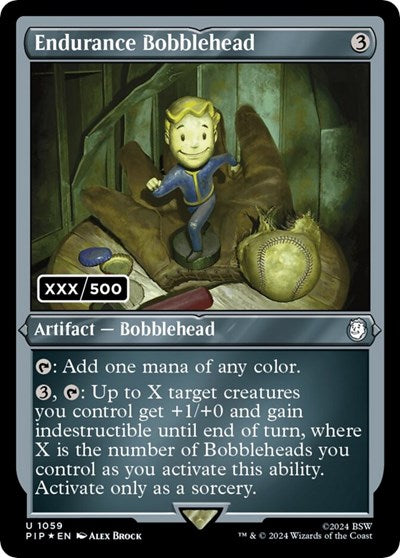 Endurance Bobblehead (Serial Numbered) (Universes Beyond: Fallout) Near Mint