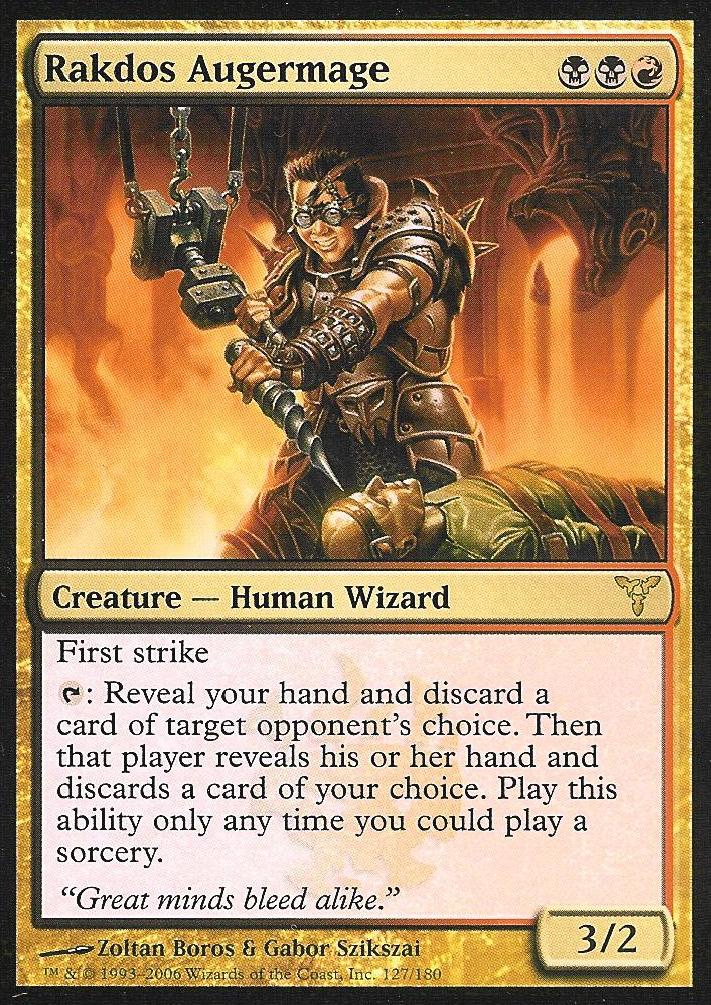 Rakdos Augermage (Dissension) Light Play