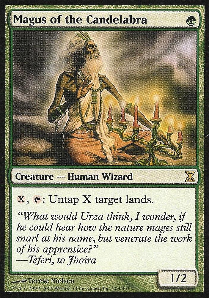 Magus of the Candelabra (Time Spiral) Near Mint Foil