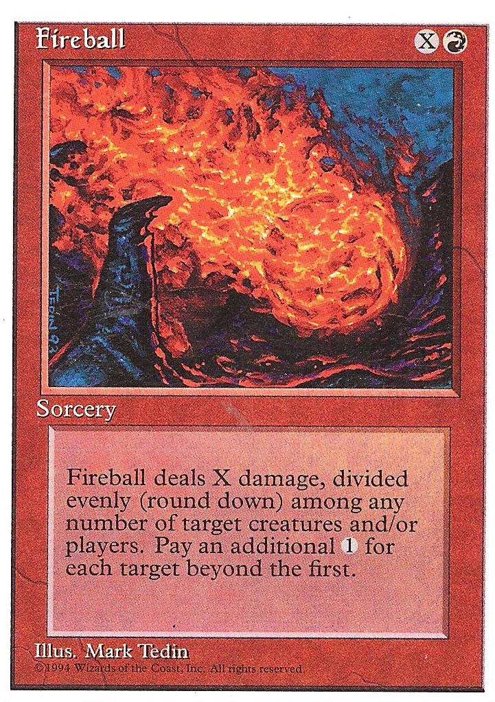 Fireball (1994 Comic Promo) (Promotional Cards) Near Mint Foil