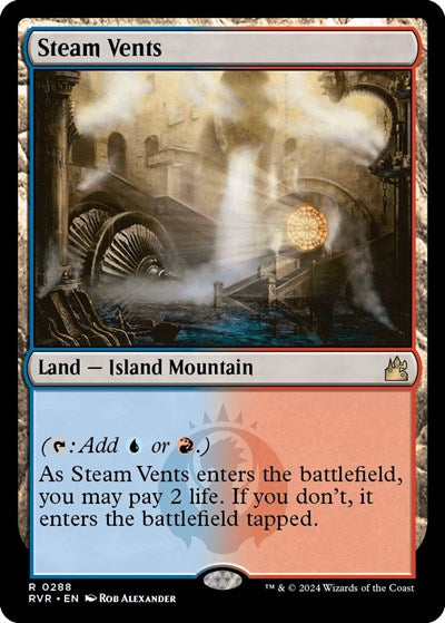 Steam Vents (Ravnica Remastered) Near Mint
