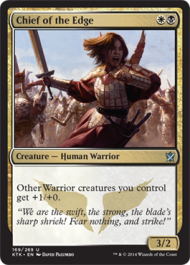 Chief of the Edge (Khans of Tarkir) Near Mint