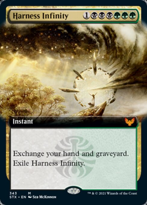 Harness Infinity (Extended Art) (Strixhaven) Near Mint