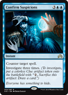 Confirm Suspicions (Shadows Over Innistrad) Near Mint