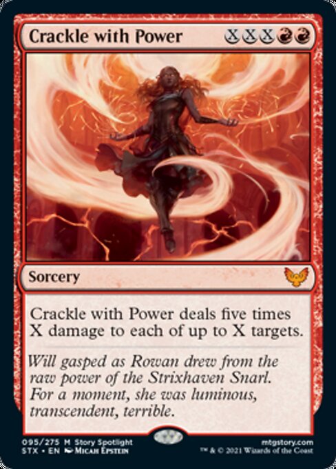 Crackle with Power (Strixhaven) Near Mint Foil