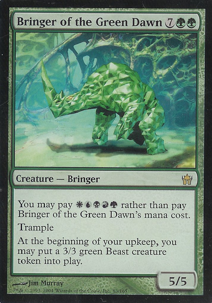 Bringer of the Green Dawn (Fifth Dawn) Near Mint Foil
