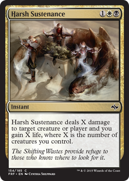 Harsh Sustenance (Fate Reforged) Near Mint