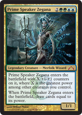 Prime Speaker Zegana (Gatecrash) Near Mint Foil