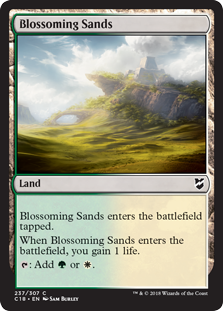 Blossoming Sands (Commander 2018) Near Mint